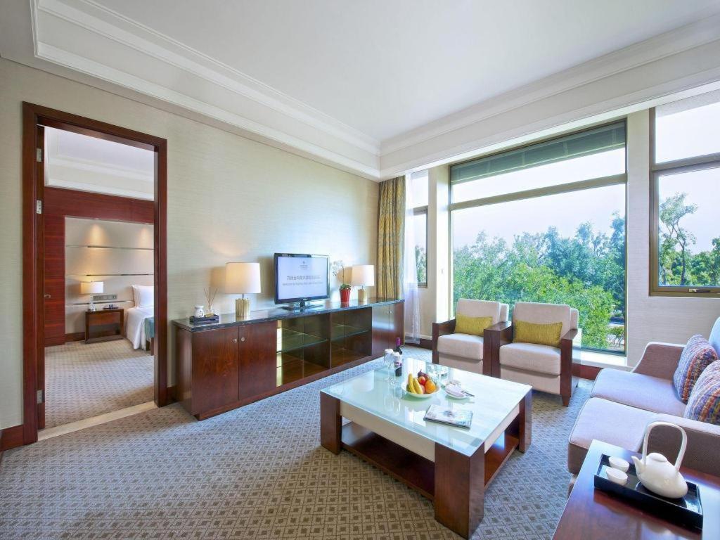 Suzhou Jinji Lake Grand Hotel Eksteriør bilde